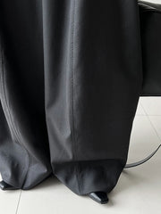 High-Waisted Wide-Leg Trousers