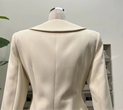 Formal 3D Floral Tailored Blazer