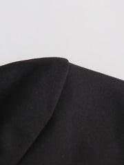 Luxury Asymmetric Fringe Blazer