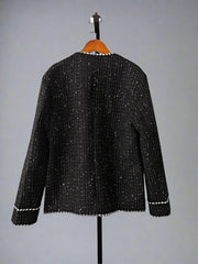 Men's Luxe Classic Textured Tweed Jacket