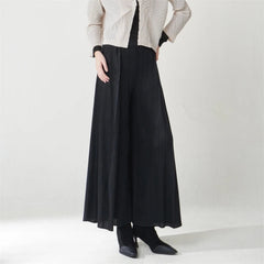 Luxury Pleated Wide Leg Pants