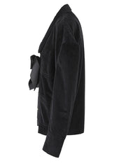 Luxury Corduroy Bow Jacket