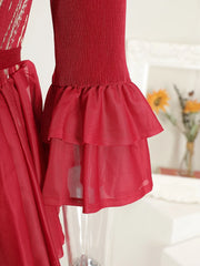 Luxury Pleats Formal Dress