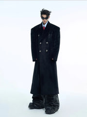 Men's Luxury Long Woolen Overcoat