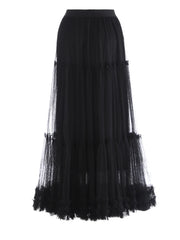Luxury Beaded Tulle Skirt