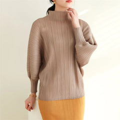 Luxury Japanese Pleated Blouse