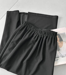 Luxury Peplum Top & Long Skirt Set