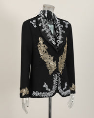 Couture Beaded Formal Blazer