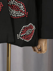 Women's Luxury Rhinestone Blazer