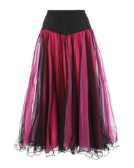 Luxury Mesh Florals Skirt