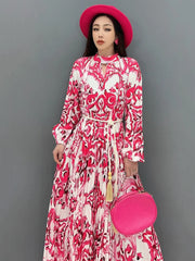 HEYFANCYSTYLE Scarlet Haute Maxi Dress