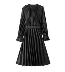 Luxury Plissé Trench Coat