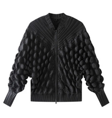 Luxury Bubble Pleated Jacket