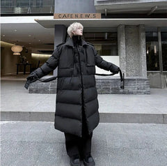 Men's Luxury Long Length Puffer Parka