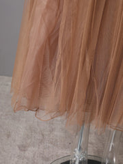 Luxury Tulle Mesh Buckle Skirt