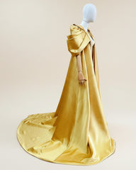 Couture Floor-Length Cape