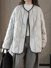 Premium Diamond-Quilted Jacket