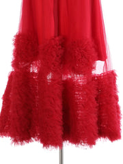 Luxury Tulle Ruffle Skirt