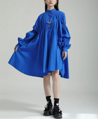 Luxury Cinched Waist Shirtdress