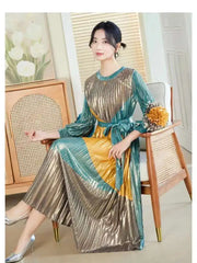 Japanese Plissé 3D Ruffle Dress