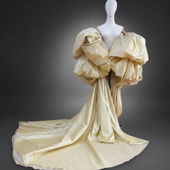 Avant-Garde Taffeta Opera Coat