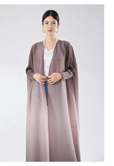 Women's Flowing Pleated Duster