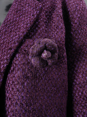 Wool-Blend Relaxed Fit Blazer