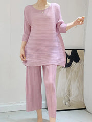 Elegant Truly Pleated Co-ord Set