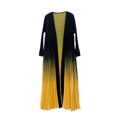 Plissé Ombre Lightweight Coat