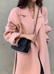 Cashmere & Wool-Blend Coat