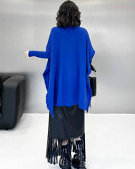 Luxury Oversized Poncho Sweater