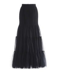 Formal Tulle Polka Dot Skirt