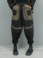 Luxe Bohemian Raw Denim Jacket & Pant Set