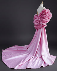 Couture 3D Rosette Formal Cape