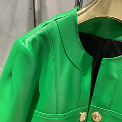 Couture Lambskin Leather Jacket