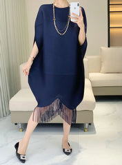 Luxury Plissé Oversized Tunic