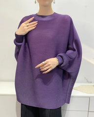 Luxury Pleats Batwing Top