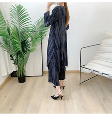 Women's 2 Piece Elegant Oversized Pleated Set