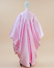 Luxury Beaded Floor-Length Cape
