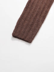 Luxe Wool-Blend Knit Dress Set