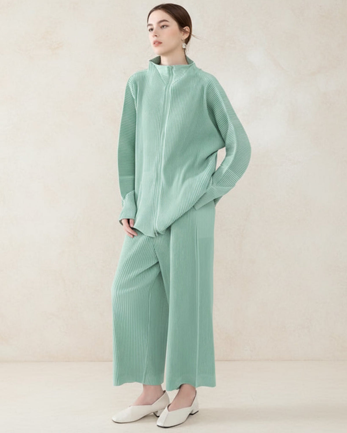 Premium Thick Plissé 2-Piece