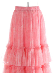 New Couture Tulle Midi Skirt