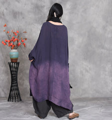 Luxury Boho Genuine Linen Dress