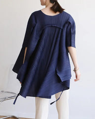 Luxury Pleated Oversized Top
