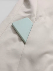 Asymmetrical Ruffle Trench Coat