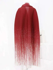Luxury Pleated Travel Cardigan Coat