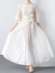 Truly Pleated Top with Luxury Skirt