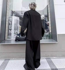 Men's Luxury Japanese Blouse & Pants