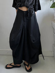 Luxe Extra Wide Leg Harem Pants
