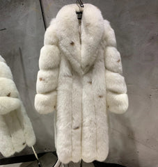 Women’s Fox Fur Full-Length Coat